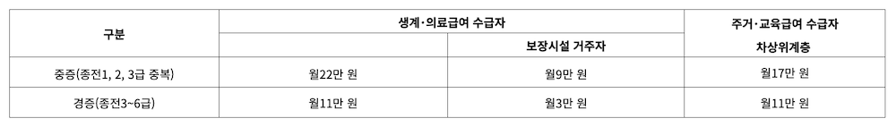 장애아동수당 신청