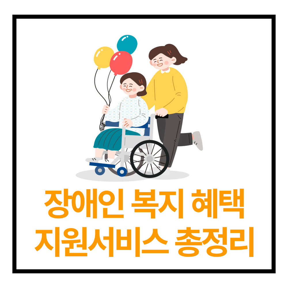 장애인 복지 혜택