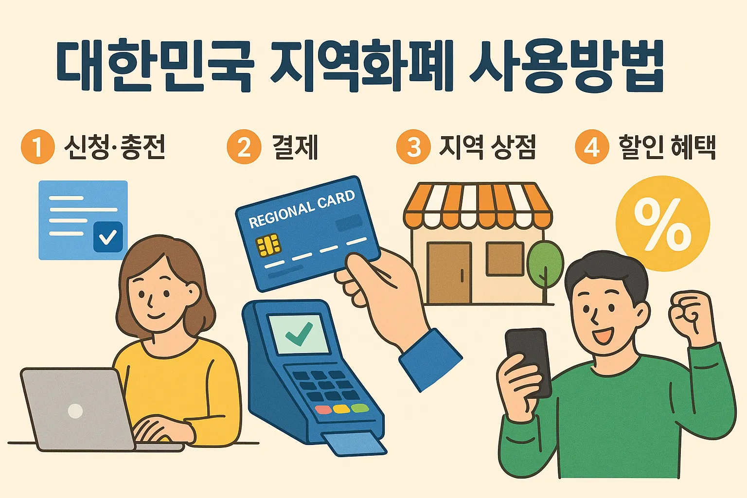 지역화폐 혜택 사용방법