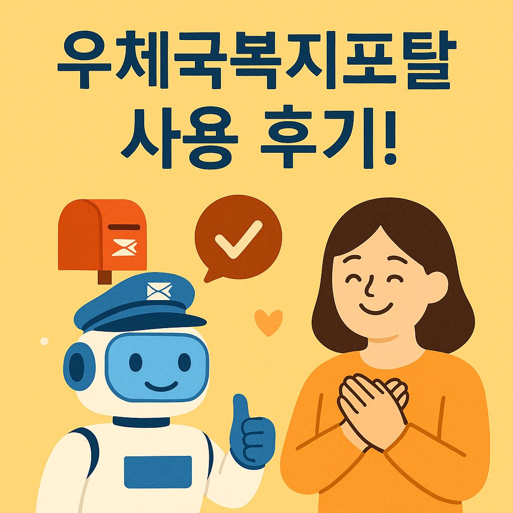 우체국복지포탈 사용 후기