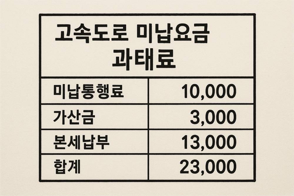 미납요금 납부기한 경과 후 처리방법