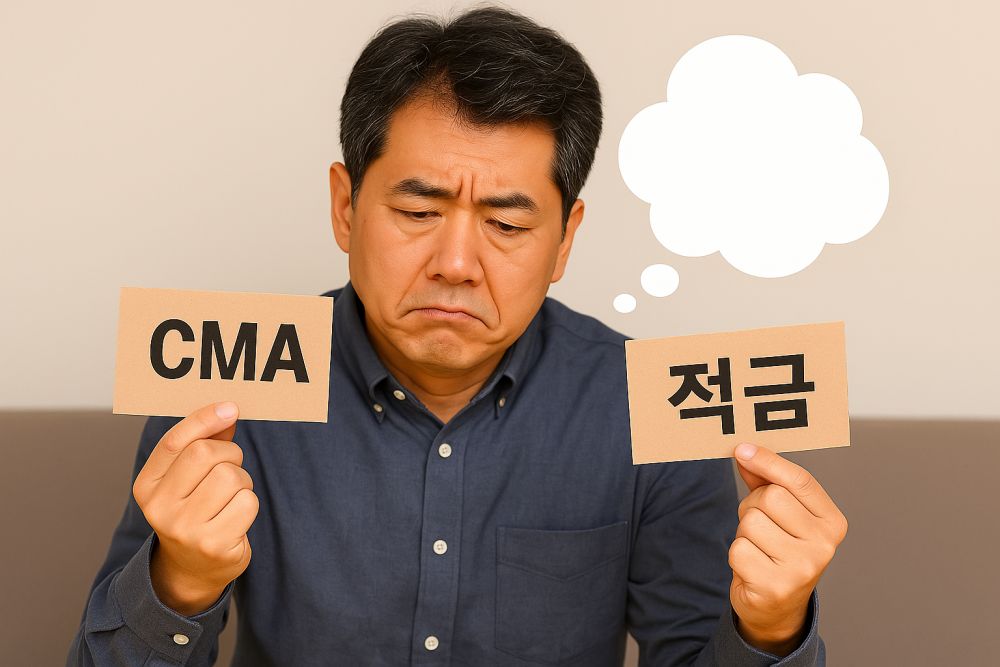 노후준비 CMA 적금 금융상식 자금관리