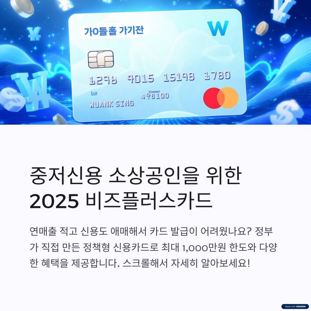 비즈플러스카드