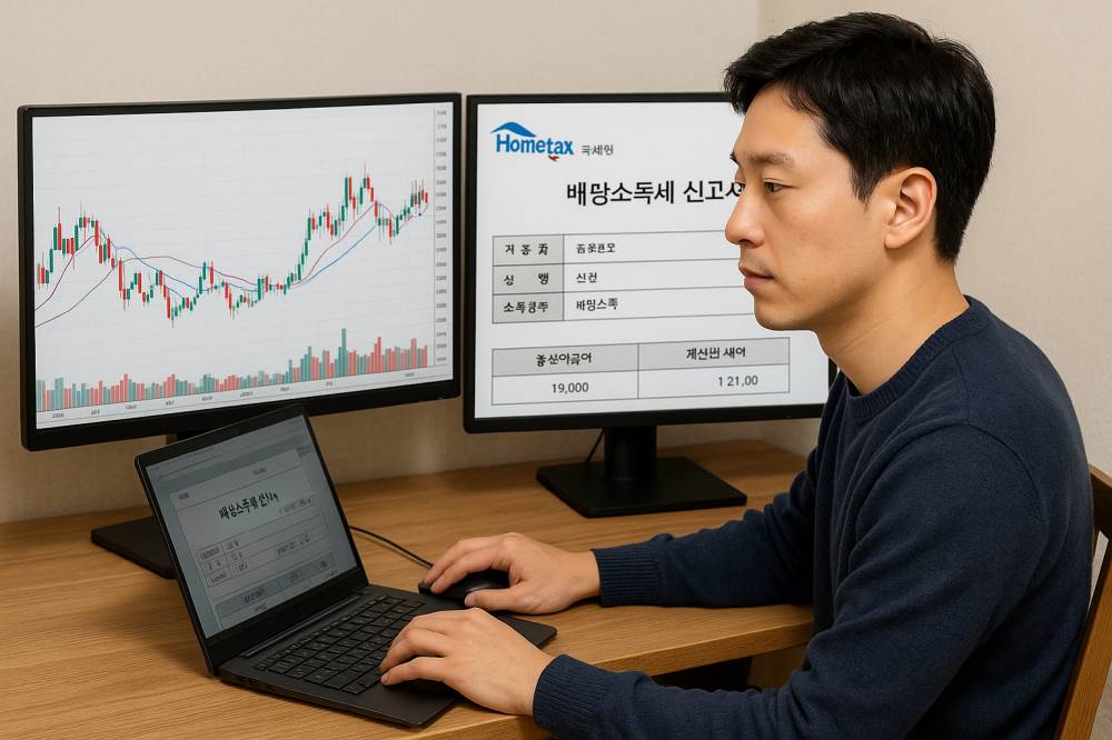 배당소득세 온라인 신고