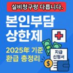 본인부담상한제 환급받는 방법