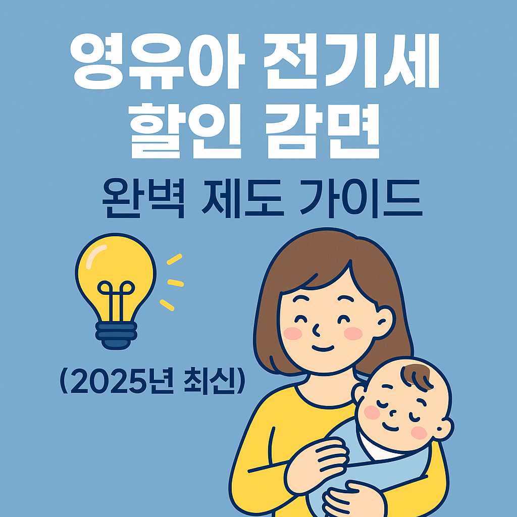 영유아 전기세 할인 감면