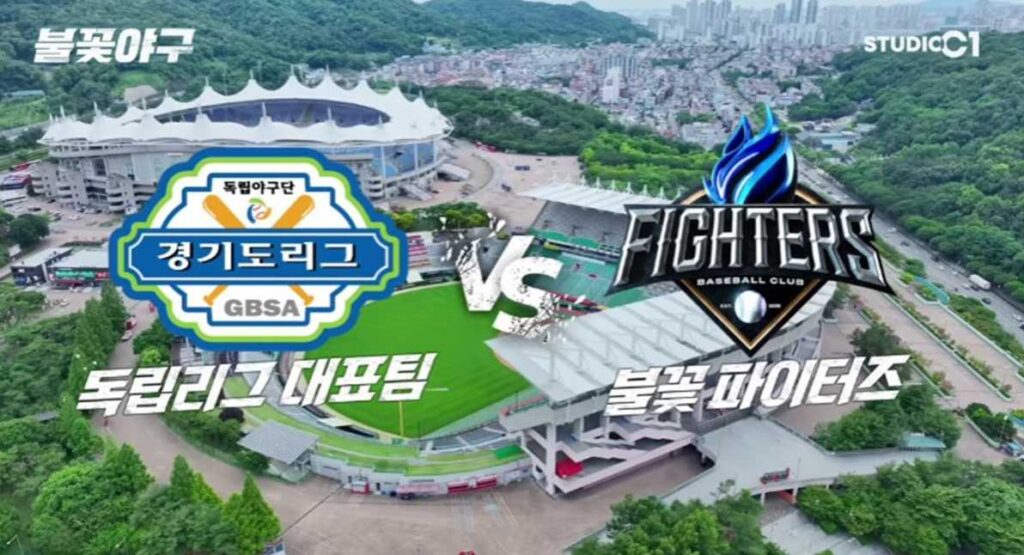 불꽃야구 직관 경기 독립리그