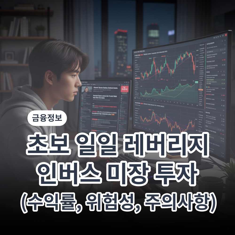 일일 레버리지 인버스 미장 투자 초보 가이드