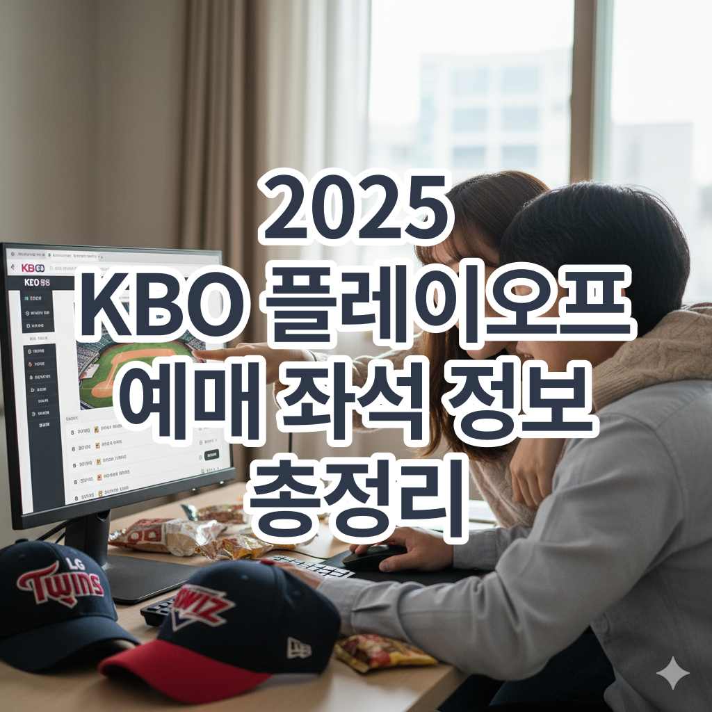 KBO 야구 경기 티켓팅 성공 예매 꿀팁