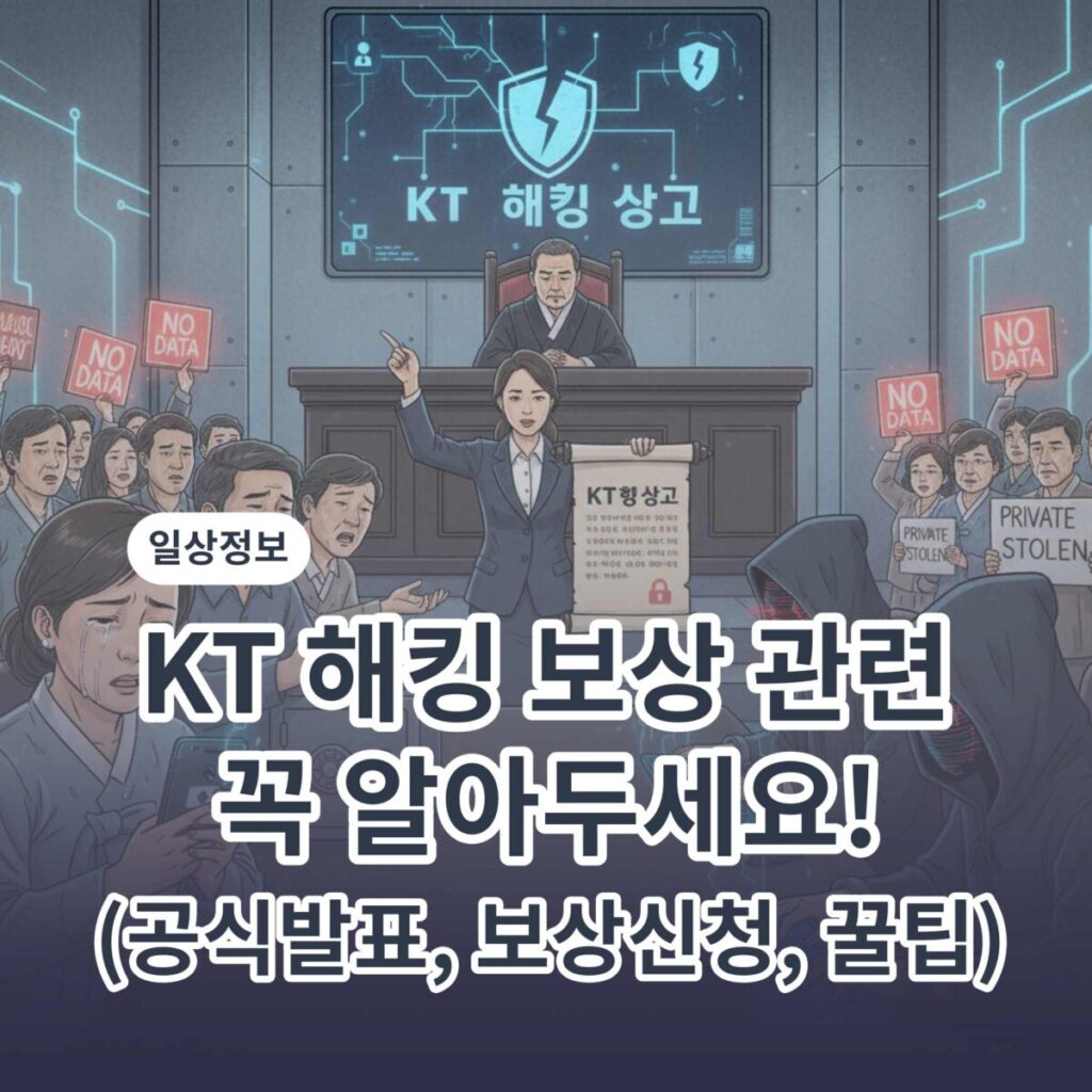 KT 해킹 보상 받는 방법