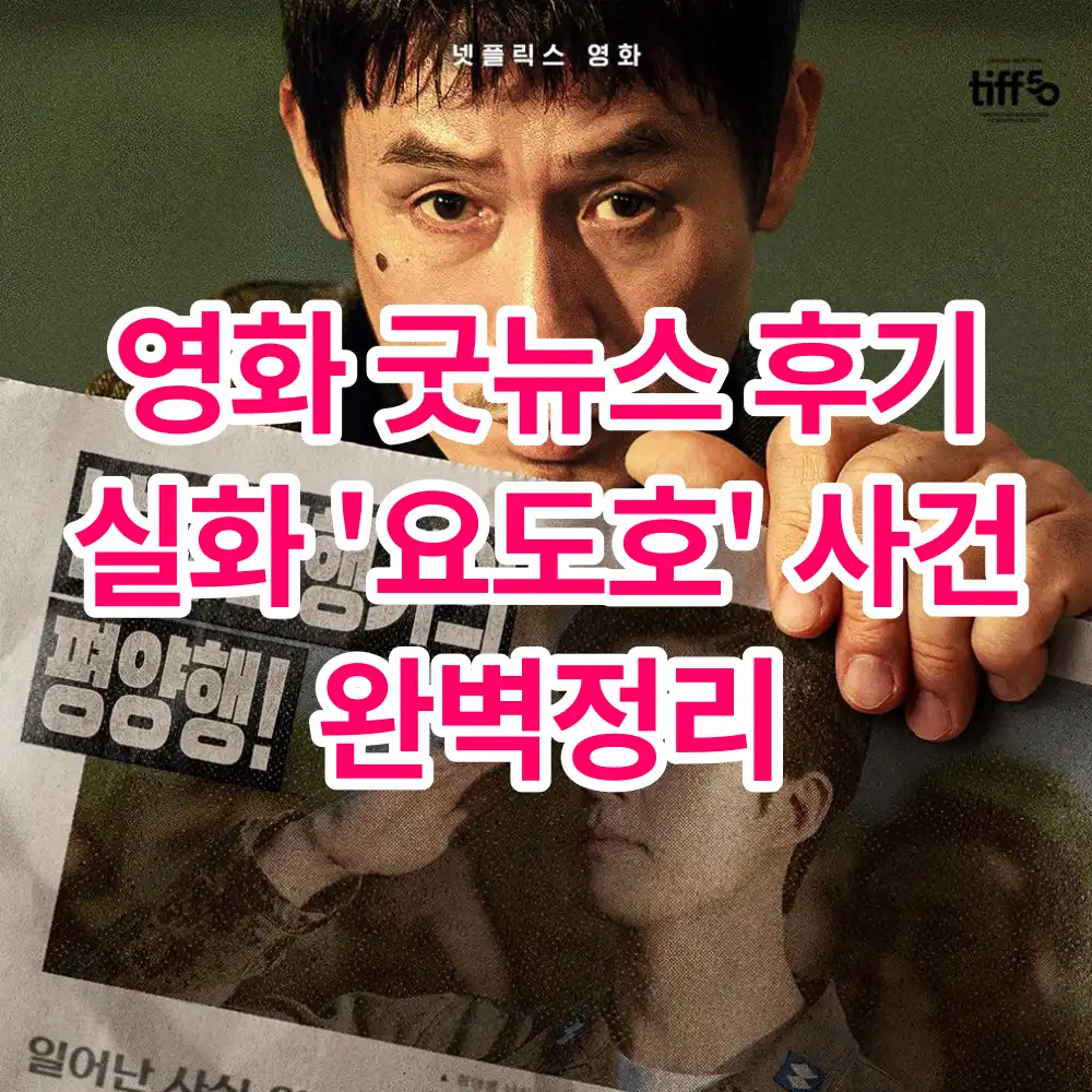 넷플릭스 영화 굿뉴스 후기 실화 요도호 사건 정리