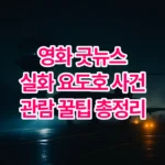 넷플릭스 영화 굿뉴스 후기 요도호 사건 실화 총정리와 숨은 메시지 넷플릭스 영화 굿뉴스 후기 요도호 사건 실화 총정리