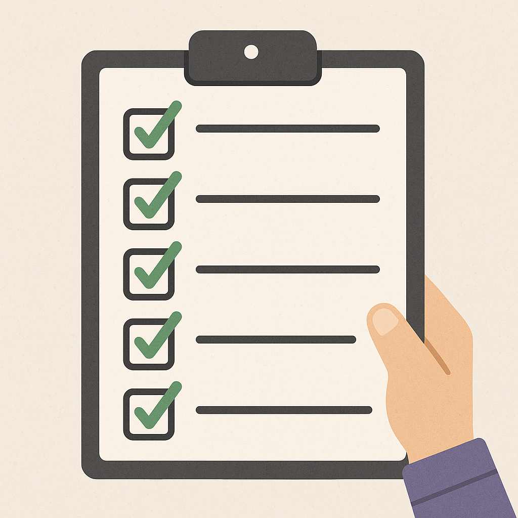 실업 크레딧 신청 체크리스트