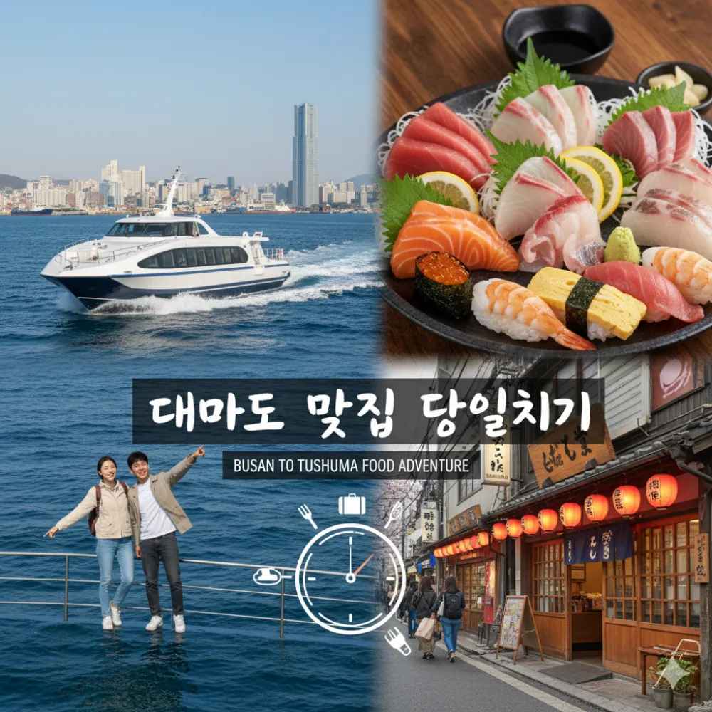 대마도 맛집 당일치기 여행