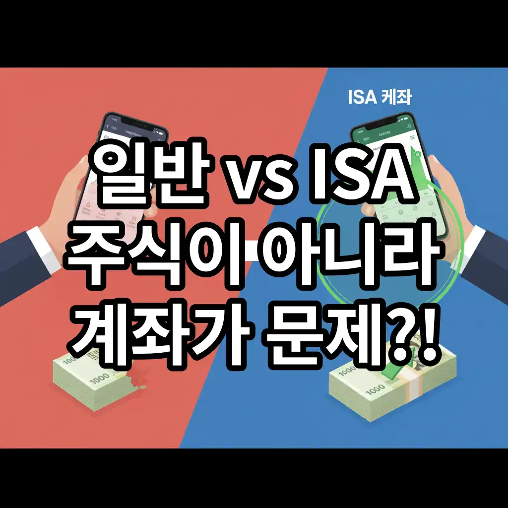 일반계좌 vs 절세계좌
