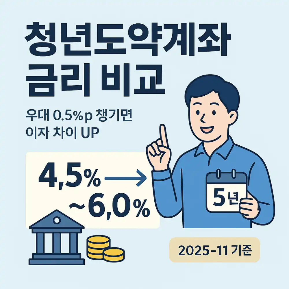 청년도약계좌 금리 비교