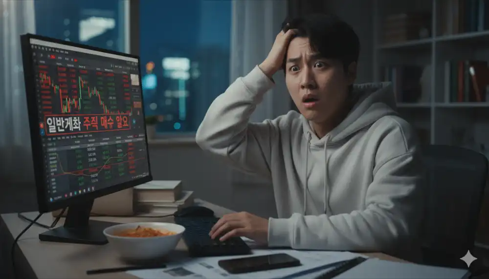 일반계좌 ETF 실수