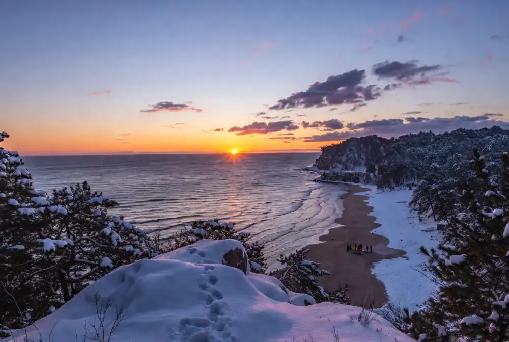 겨울 캠핑장 추천 충남 태안 몽산포 오토캠핑장