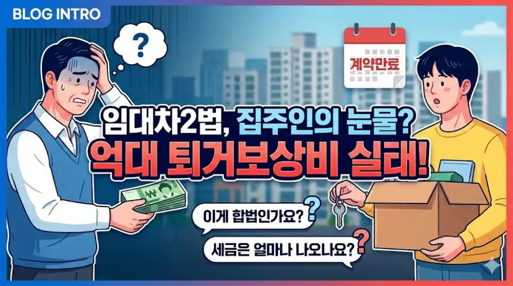 임대차2법 퇴거보상비 실태