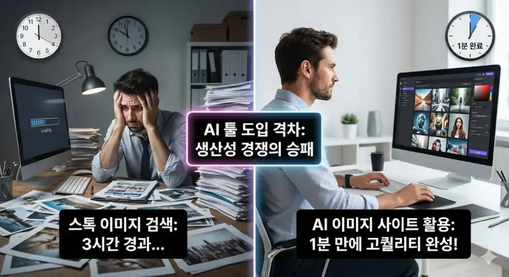 AI 이미지 생성 사이트 효율성, 생산성, 추천 이유