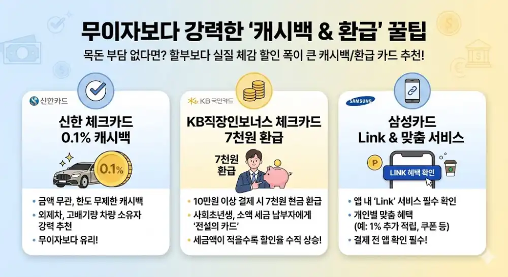 자동차세 연납 신용카드 혜택 캐시백 환급