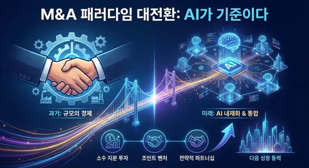 M&A 시장의 패러다임 전환, AI가 기준이다