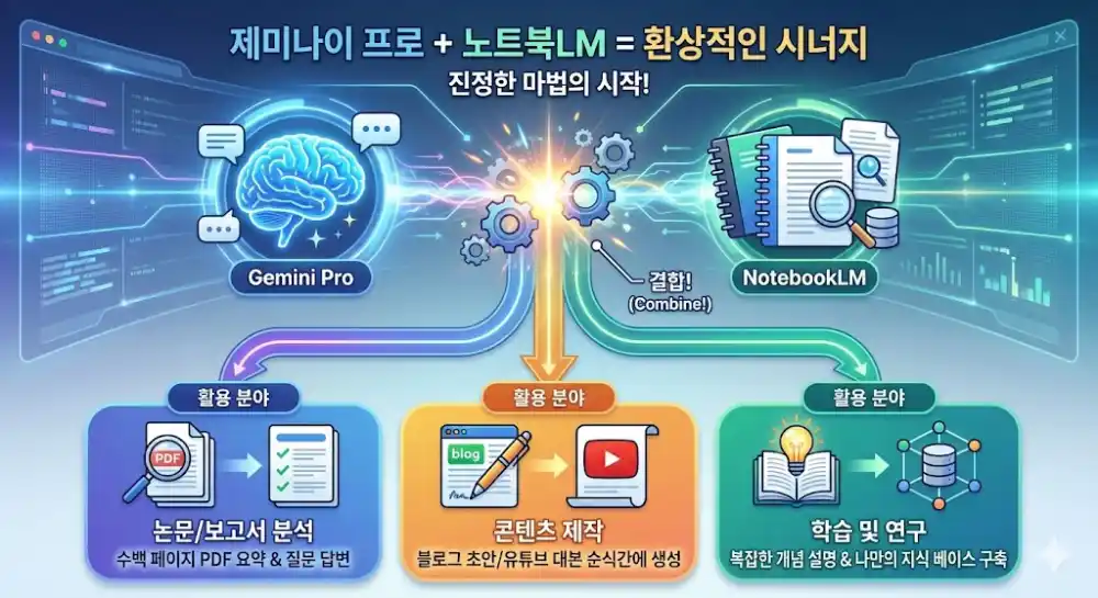 구글 제미나이 노트북 LM 효율성
