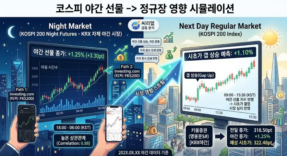 코스피 야간 선물이 미치는 영향