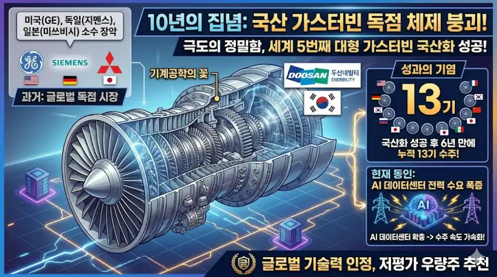두산에너빌리티 국산 가스터빈