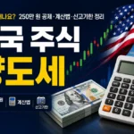 미국 주식 양도세 가이드