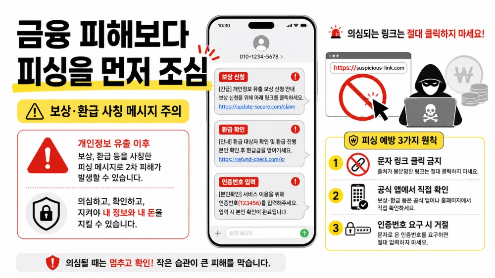 카카포페이 개인정보유출 피싱 주의