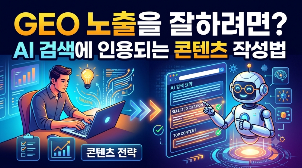 GEO 노출을 잘하는 방법
