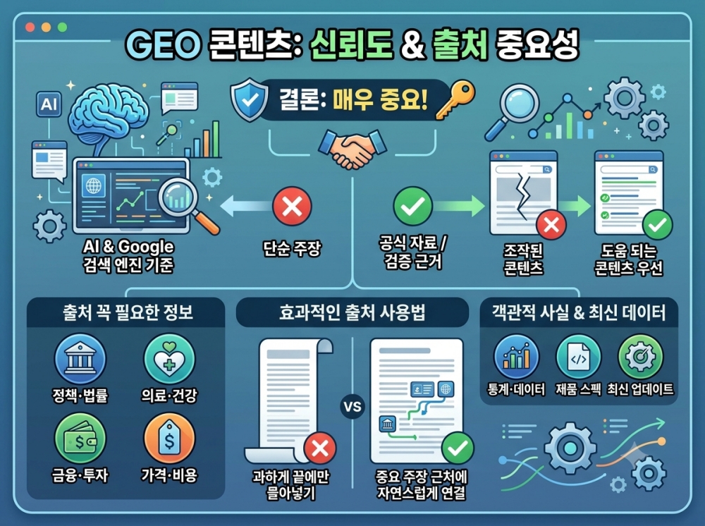 GEO 콘텐츠 중요성