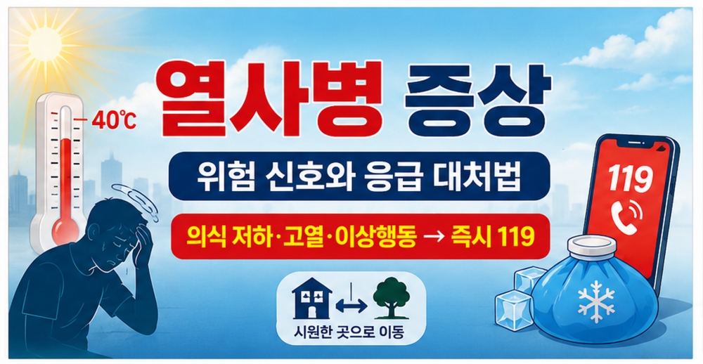 열사병 증상 총정리
