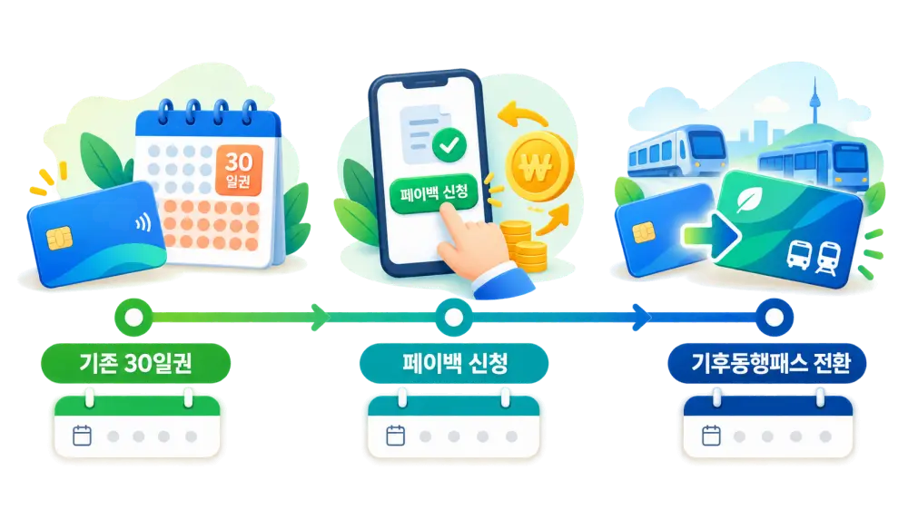 기후동행카드 운영 종료와 기후동행패스 전환 일정
