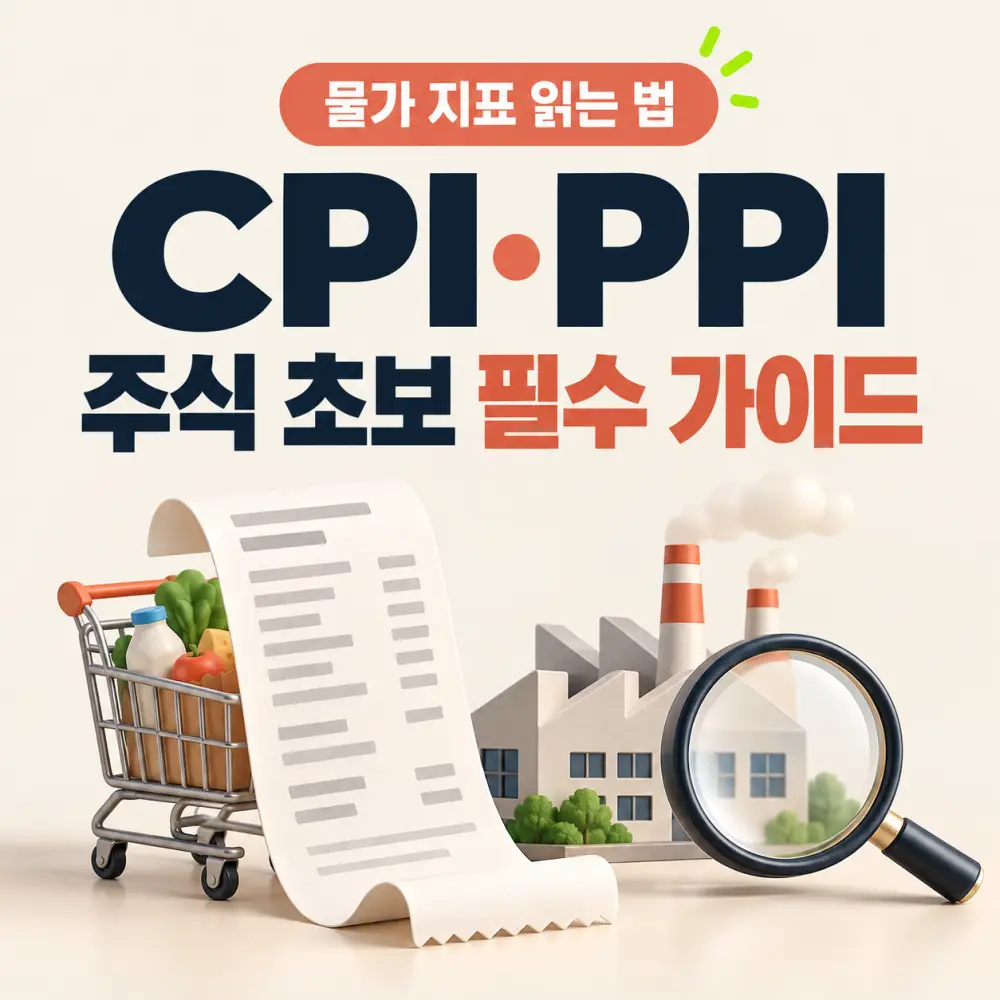 CPI PPI 주식 초보 필수 가이드